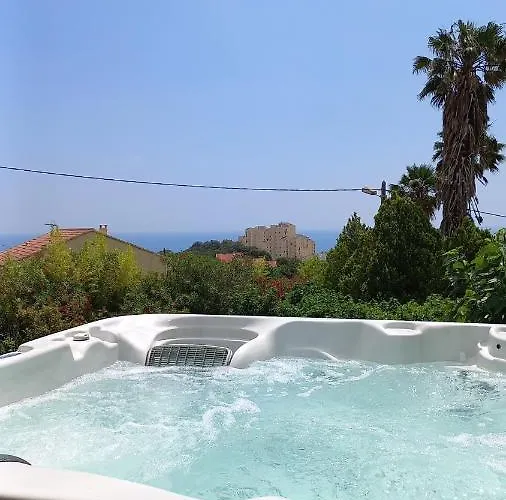 Location Bastia, U Fiumicellu. Vue Mer. Jacuzzi, Barbecue,... Pour 2 Personnes *