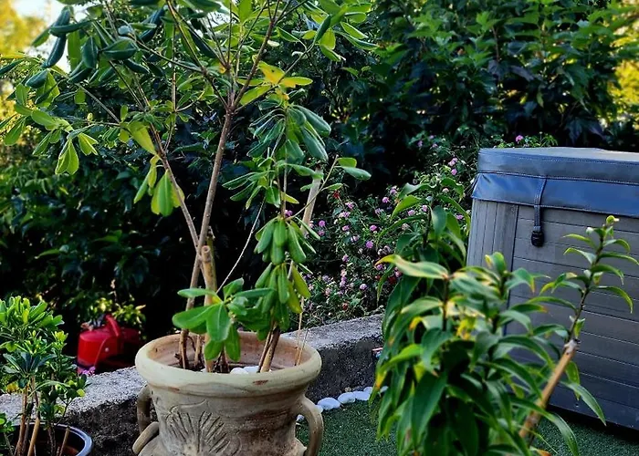 Location Bastia, U Fiumicellu. Vue Mer. Jacuzzi, Barbecue,... Pour 2 Personnes Appartement